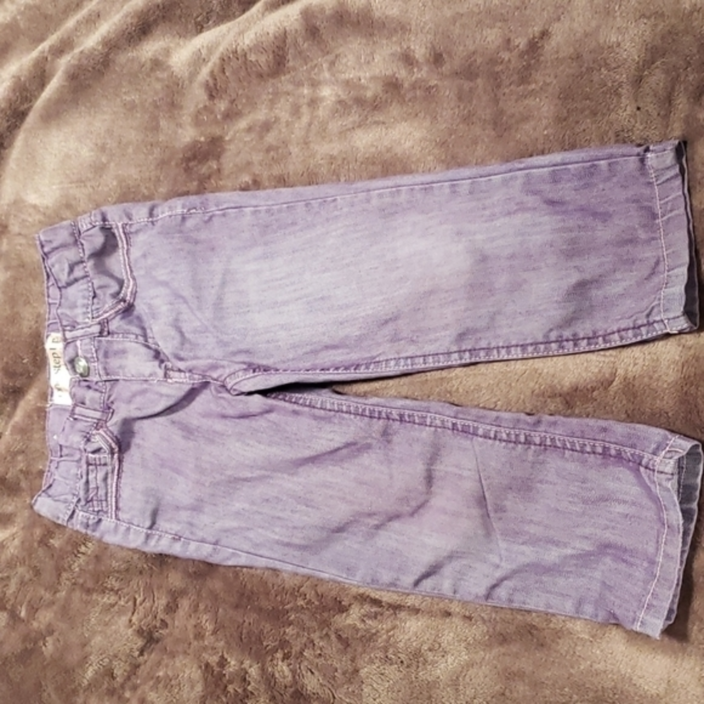 One‎ step up jeans purple size 2T